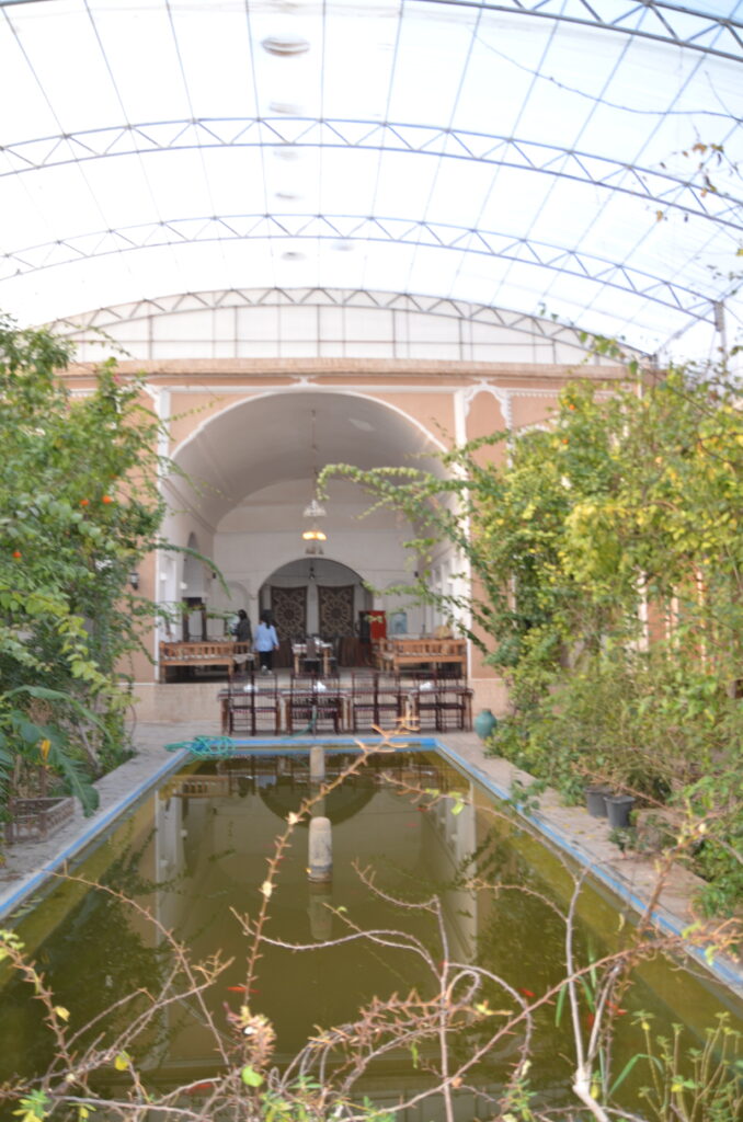 伝統邸宅の中庭