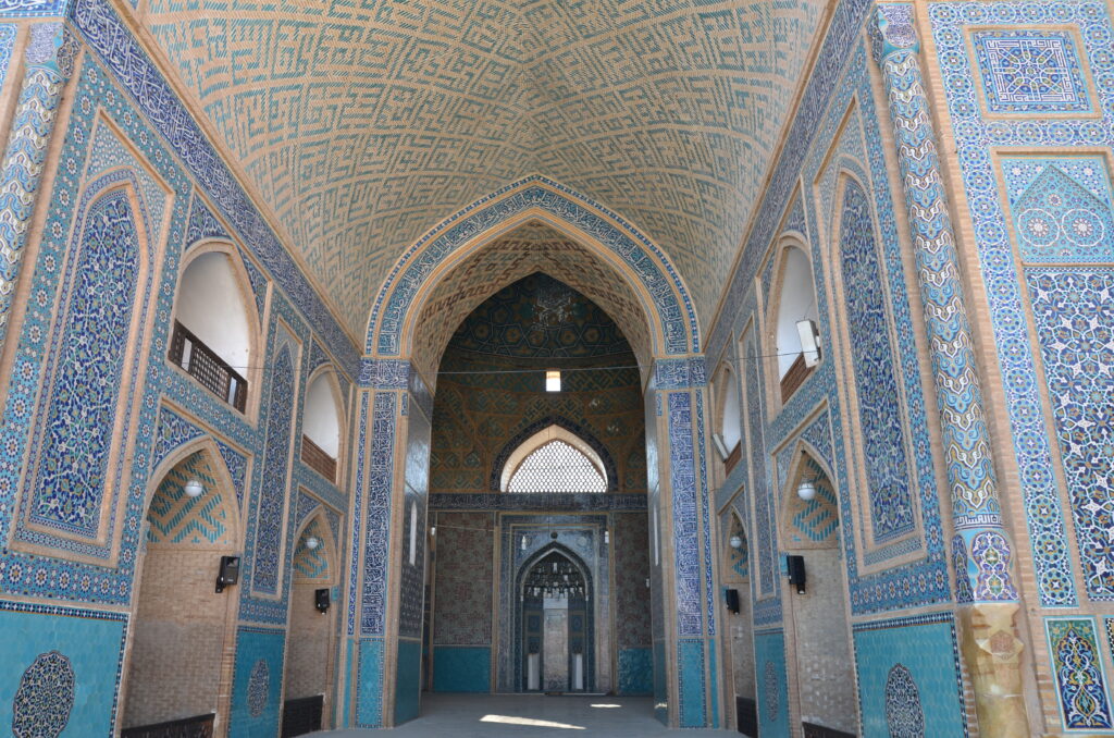 モスクのタイルワーク