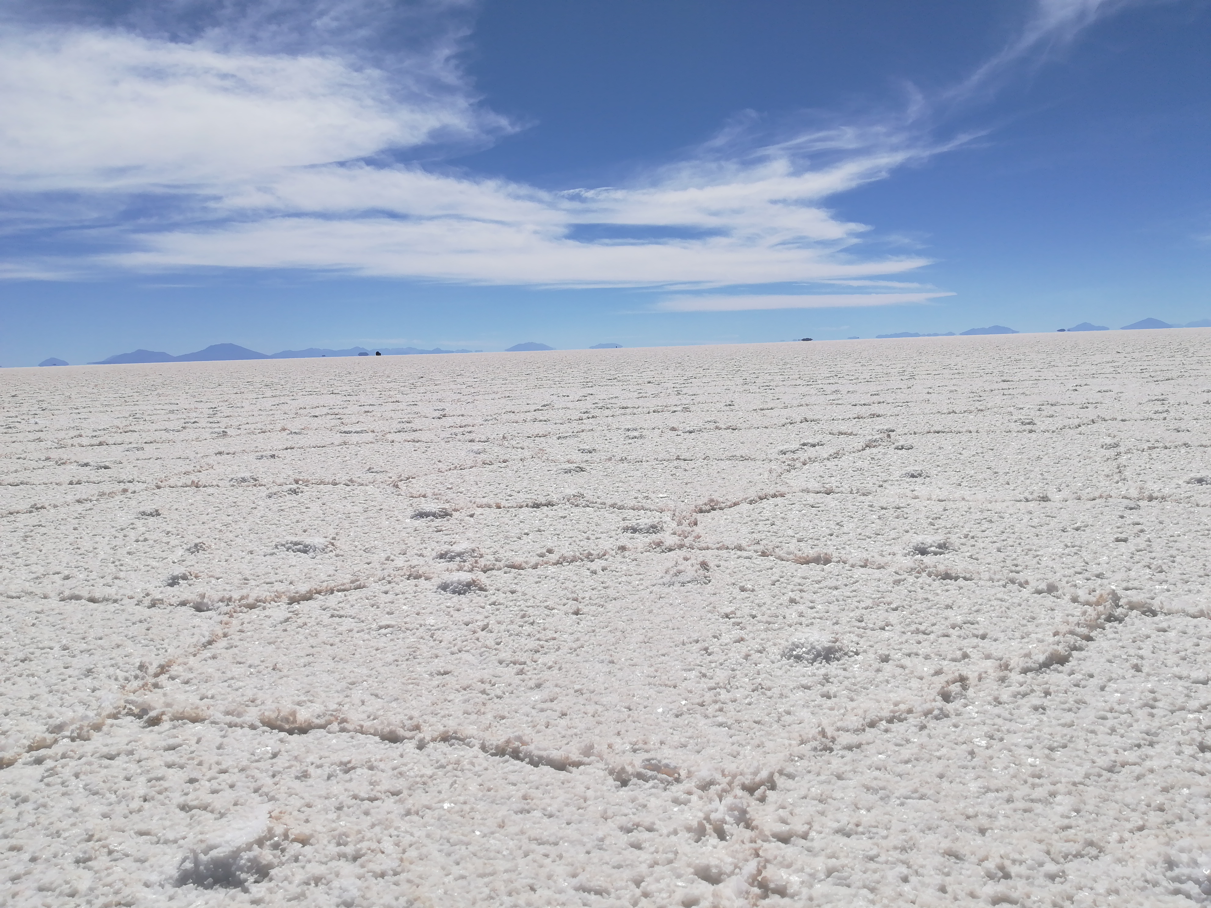 塩の六角形模様